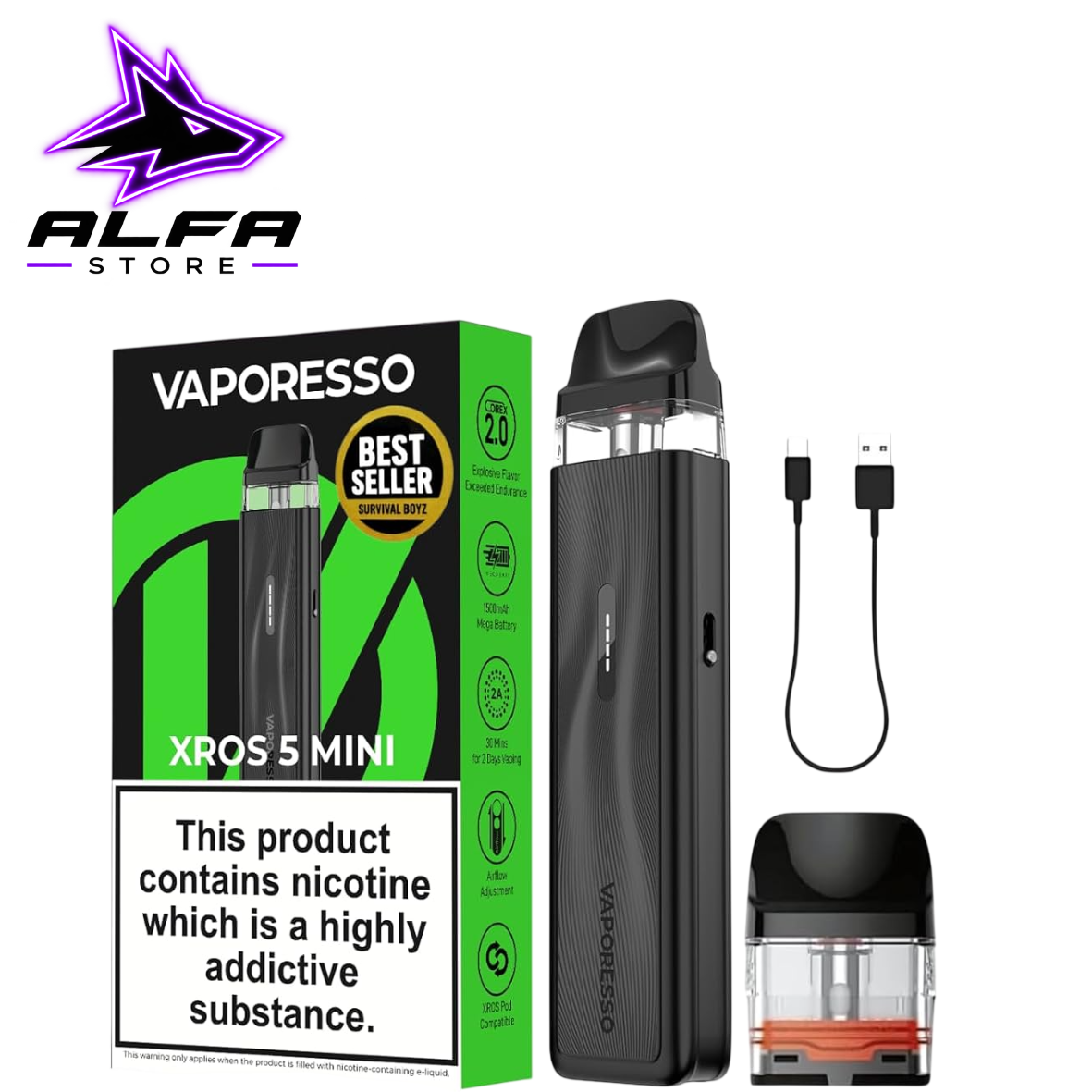 APARELHO XROSS 5 MINI (RECARREGÁVEL)
